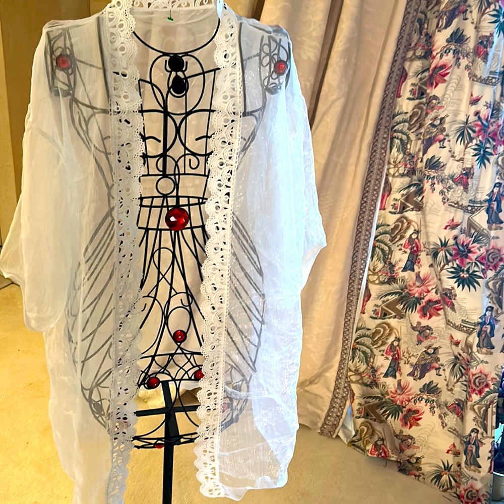 Swim suit cover up.
